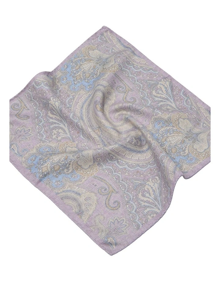 Branca Pocket Square in Lilac image 2