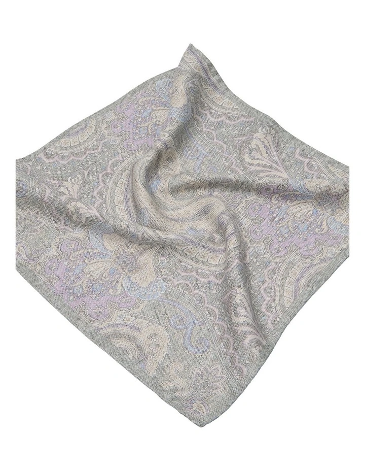 Branca Pocket Square in Seagrass image 2