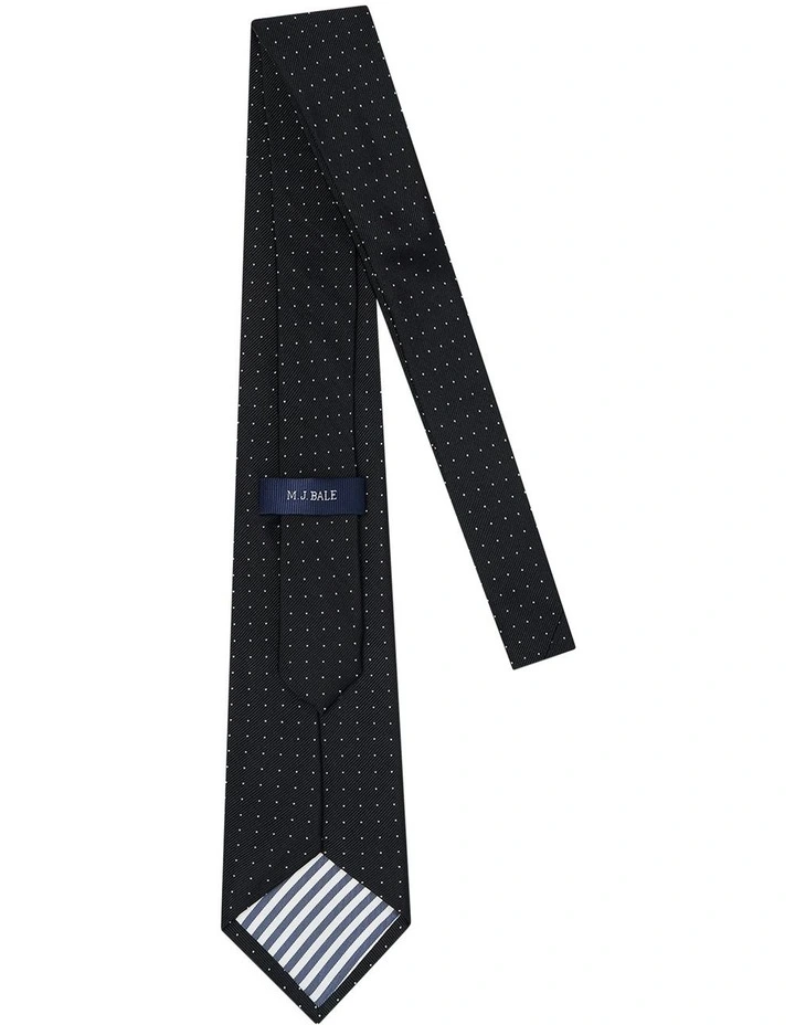 Branson Tie in Black image 2