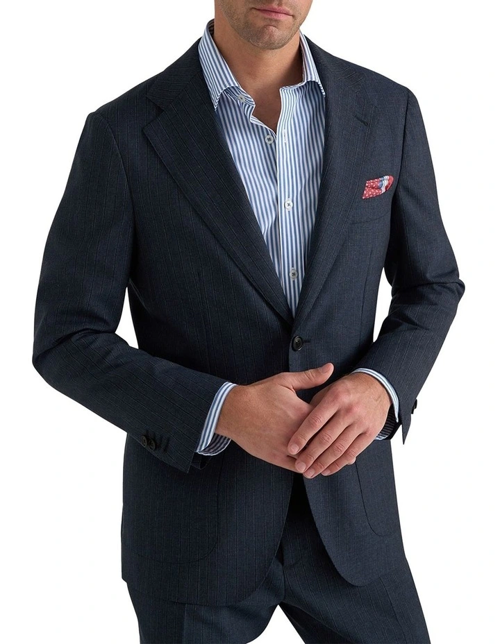Brazza Jacket in Navy image 1
