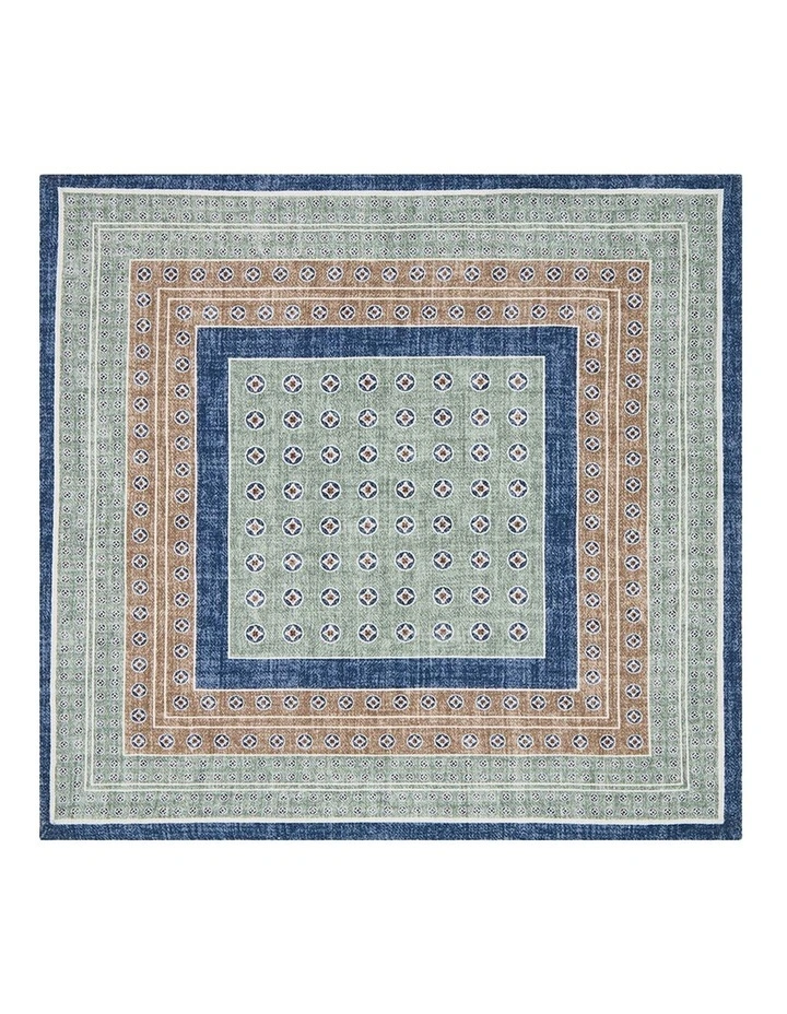Cassani Pocket Square in Brown image 1