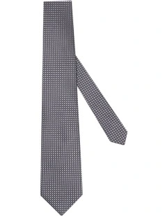 Chadwick Tie In Grey Charcoal