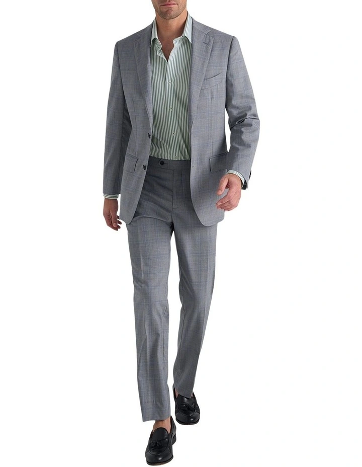 Collins Stripe Shirt in Seagrass image 5
