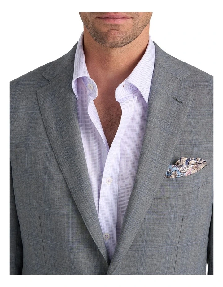 Cowell Jacket in Grey Blue image 5