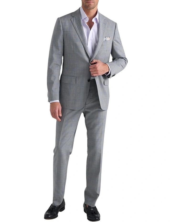 Cowell Trouser in Grey Blue image 3