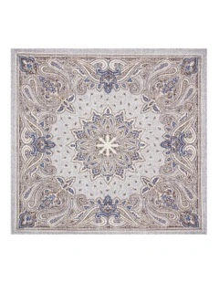 Cresto Pocket Square in Grey