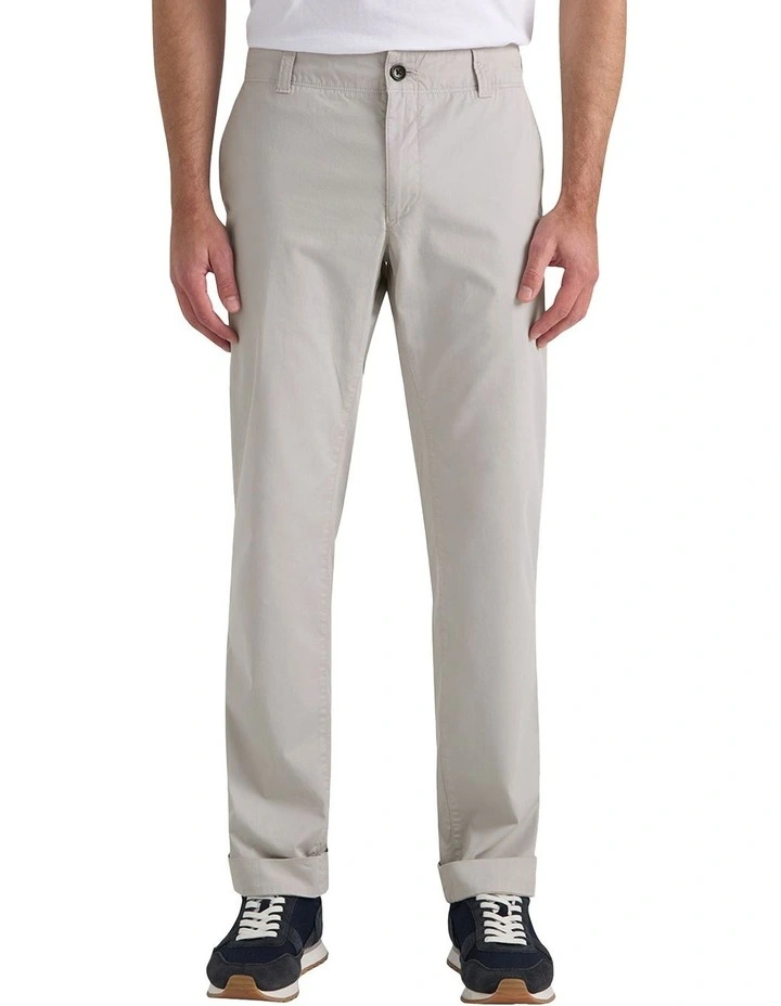 Dean Side Tab Chino Pant in Biarritz Cement image 1