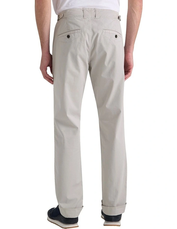 Dean Side Tab Chino Pant in Biarritz Cement image 2