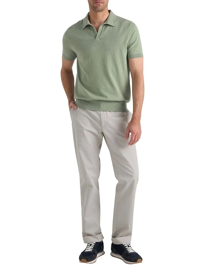 Dean Side Tab Chino Pant in Biarritz Cement image 3