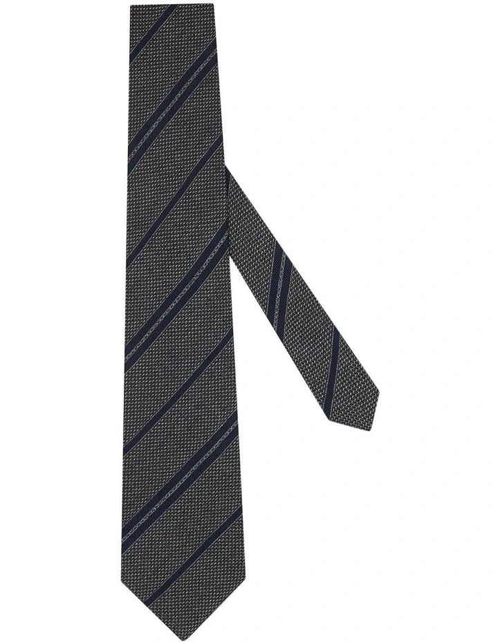 Dente Tie in Navy image 1