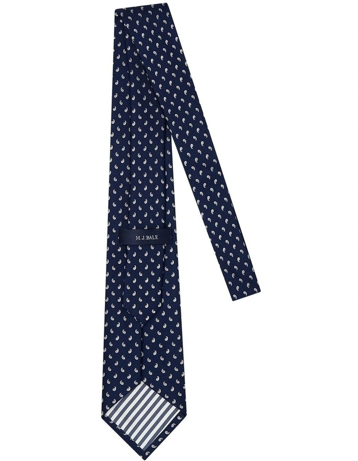 Denton Tie in Navy image 2