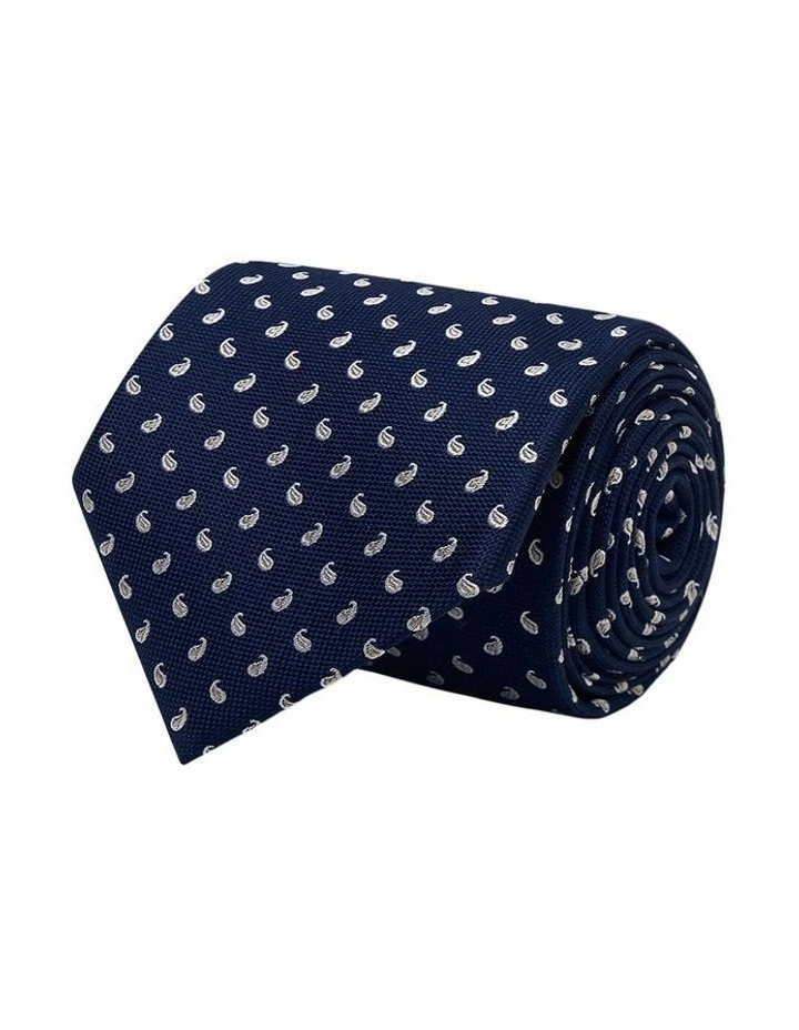 Denton Tie in Navy image 3