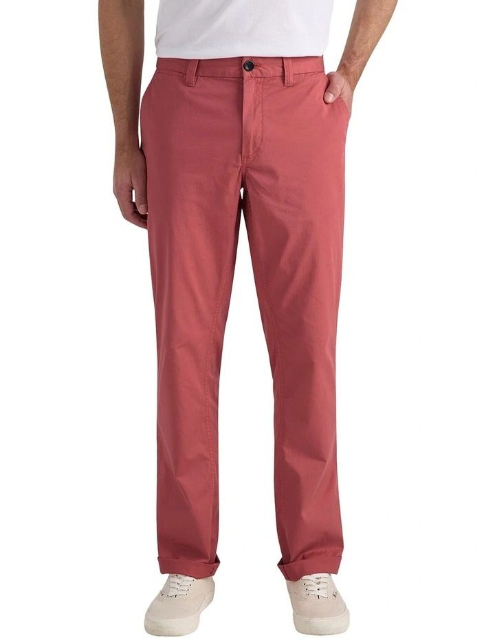 Douglas Chino Pant in Coastal Red image 1