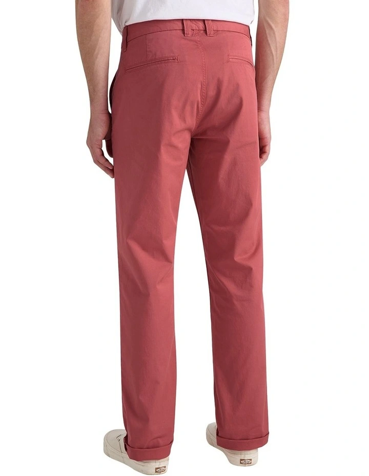 Douglas Chino Pant in Coastal Red image 2