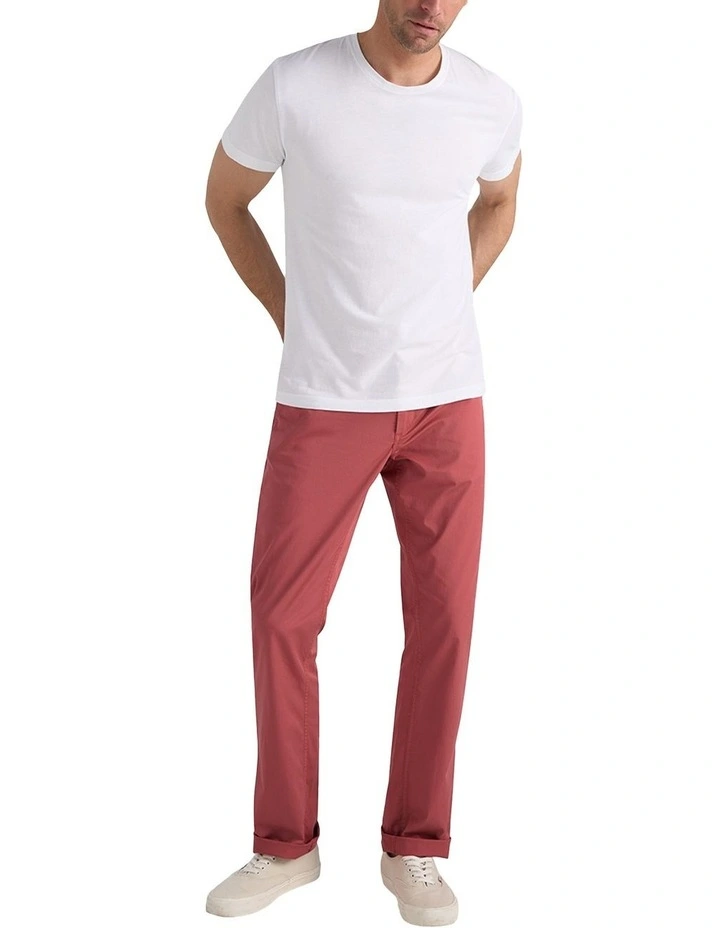 Douglas Chino Pant in Coastal Red image 3