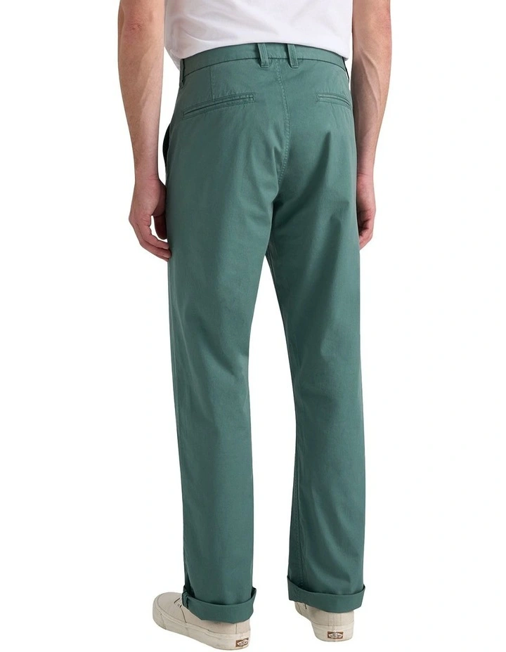 Douglas Chino Pant in Washed Coastal Green image 2