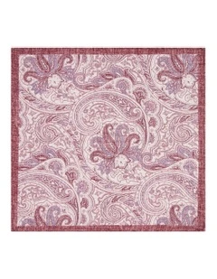 Fantini Pocket Square in Raspberry