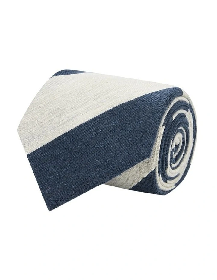 Fanucchi Tie in Navy image 3