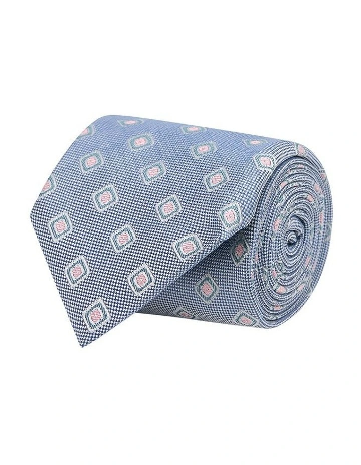 Fava Tie in Sky Pink image 3