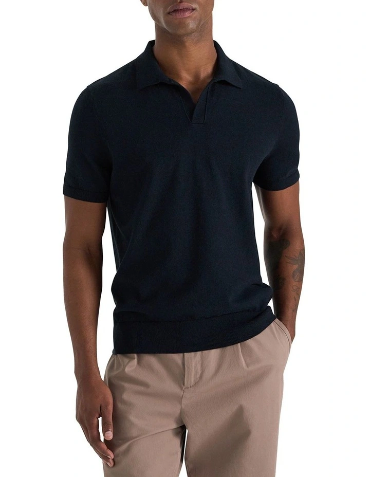 Furlong Polo in Navy image 3