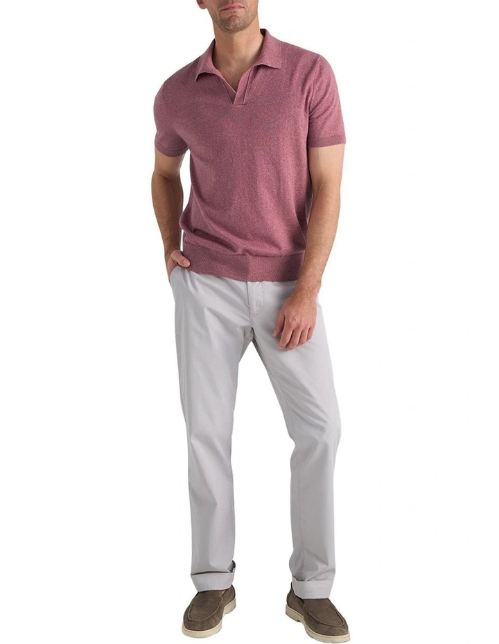 Furlong Polo Shirt in Red image 4