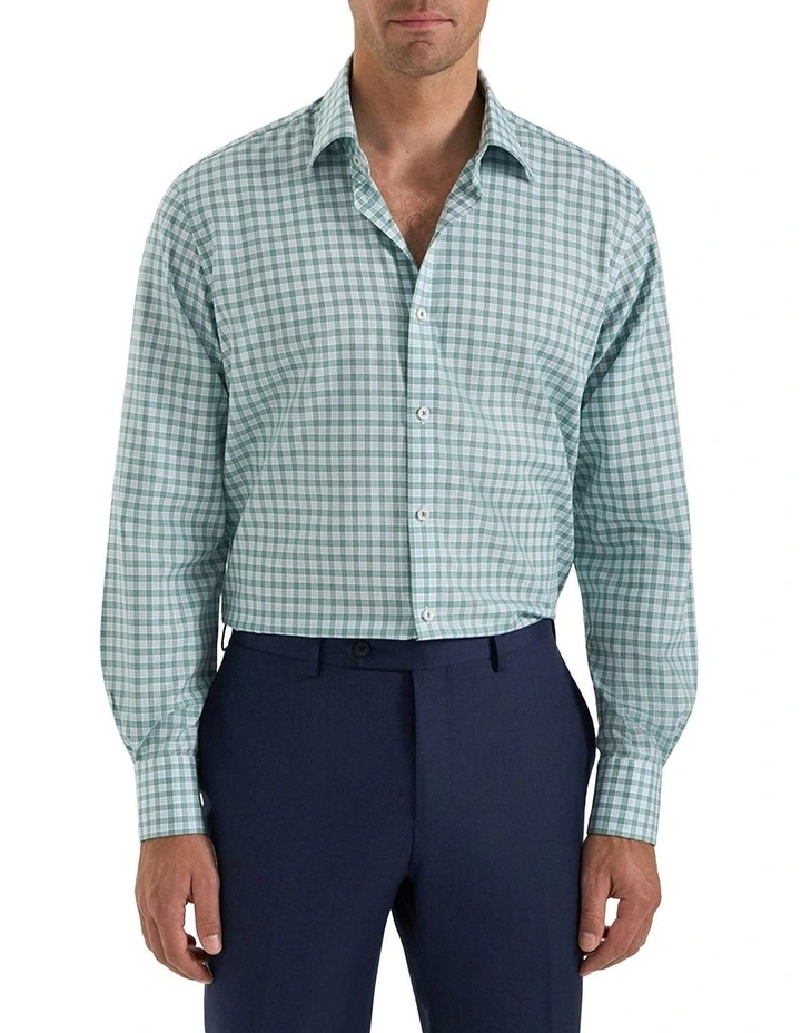 Goodridge Shirt in Sky Green image 1