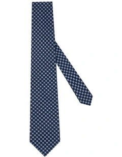 Harlow Tie in Navy Sky