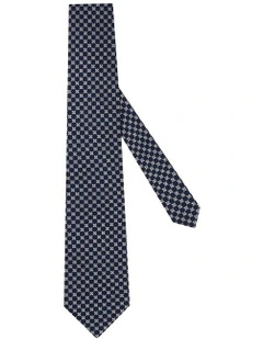 Harlow Tie in Navy Sand Dune