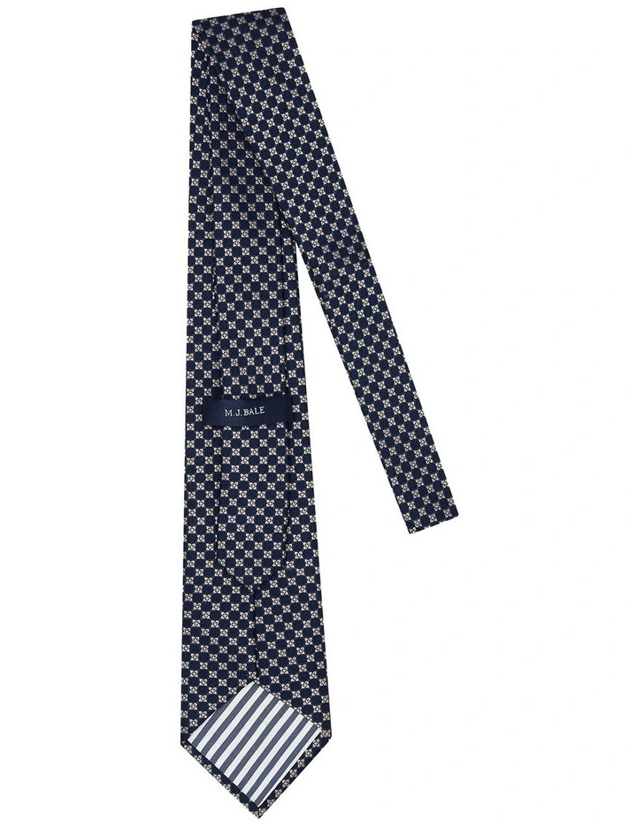 Harlow Tie in Navy Sand Dune image 2