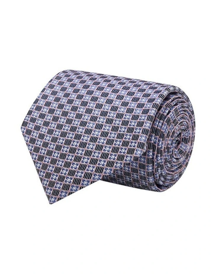 Harlow Tie in Sky Pink image 3