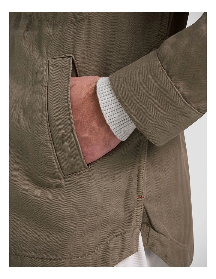 Henry Worker Jacket In Stone image 5