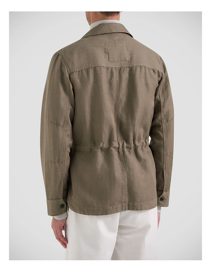 Henry Worker Jacket In Stone image 6