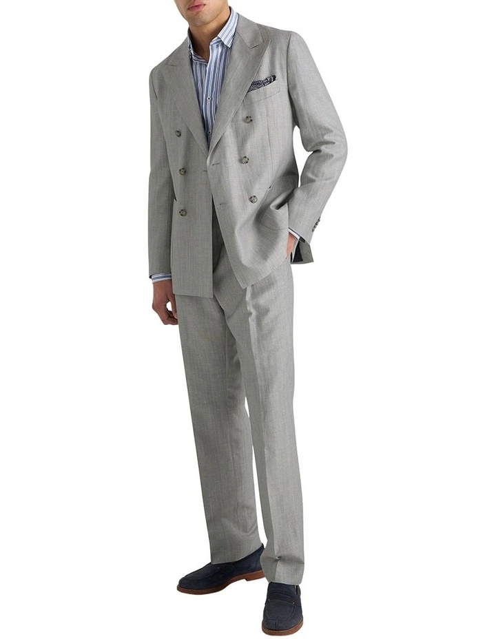 Hutchins DB Jacket in Light Grey image 2