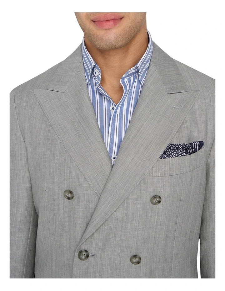 Hutchins DB Jacket in Light Grey image 5