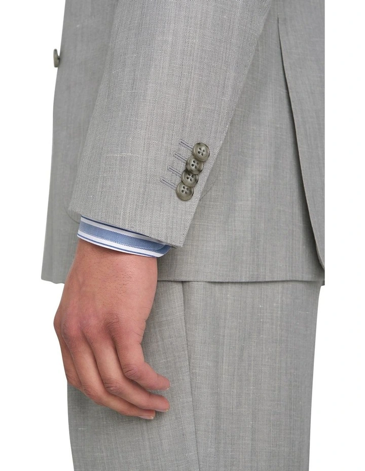 Hutchins DB Jacket in Light Grey image 6