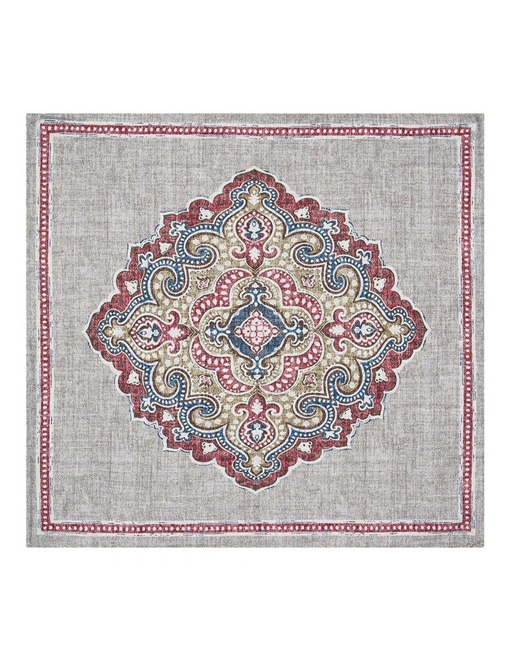 Lanzo Pocket Square In Grey Multi image 1