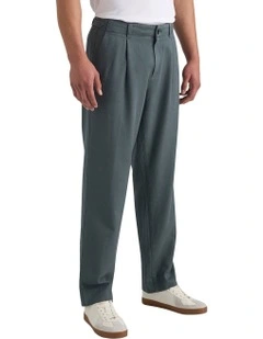 Marlon Side Tab Chino Pant in Green