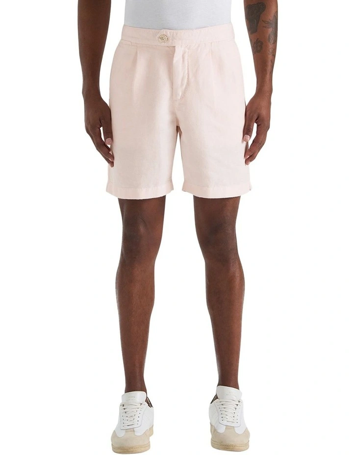 Menorca Side Tab Short In Yellow image 1