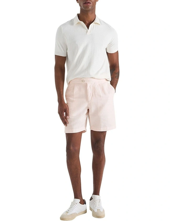 Menorca Side Tab Short In Yellow image 3