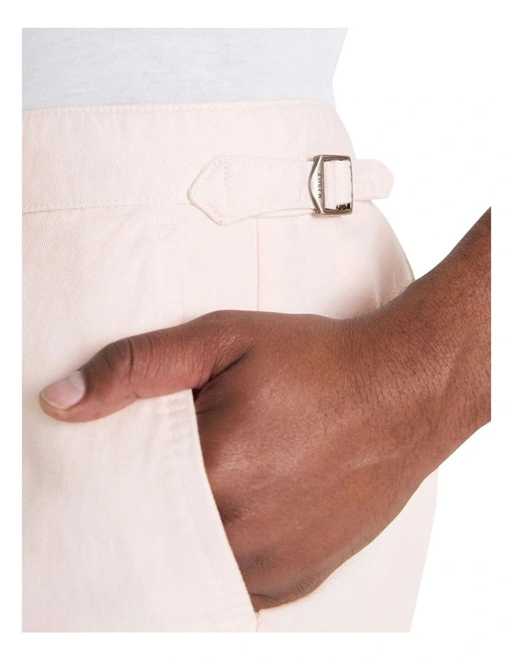 Menorca Side Tab Short In Pink image 4
