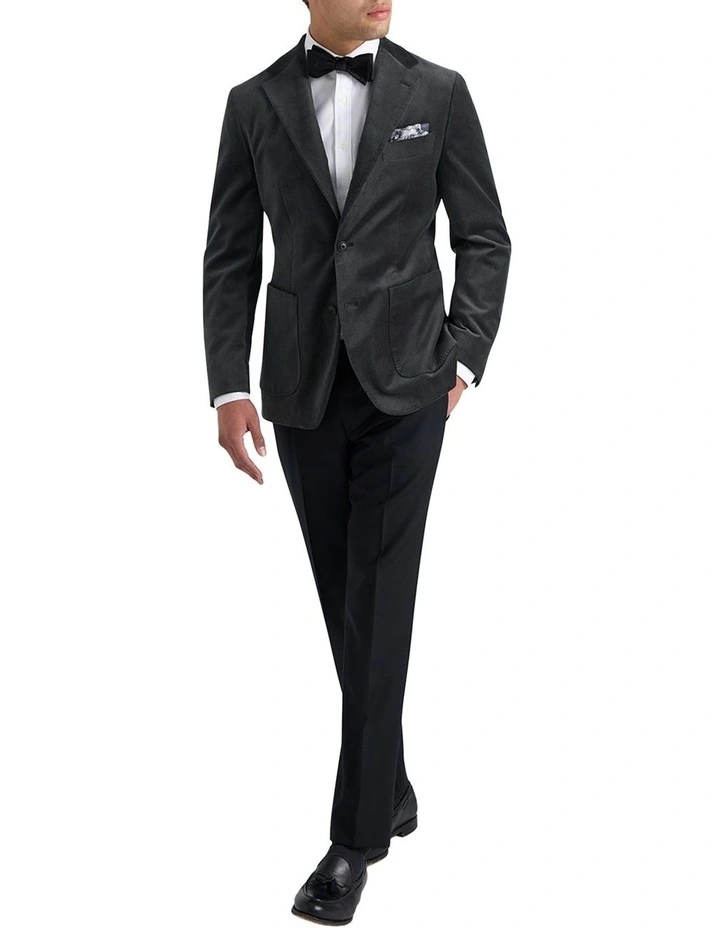 Mercury Velvet Jacket in Dark Pewter image 2