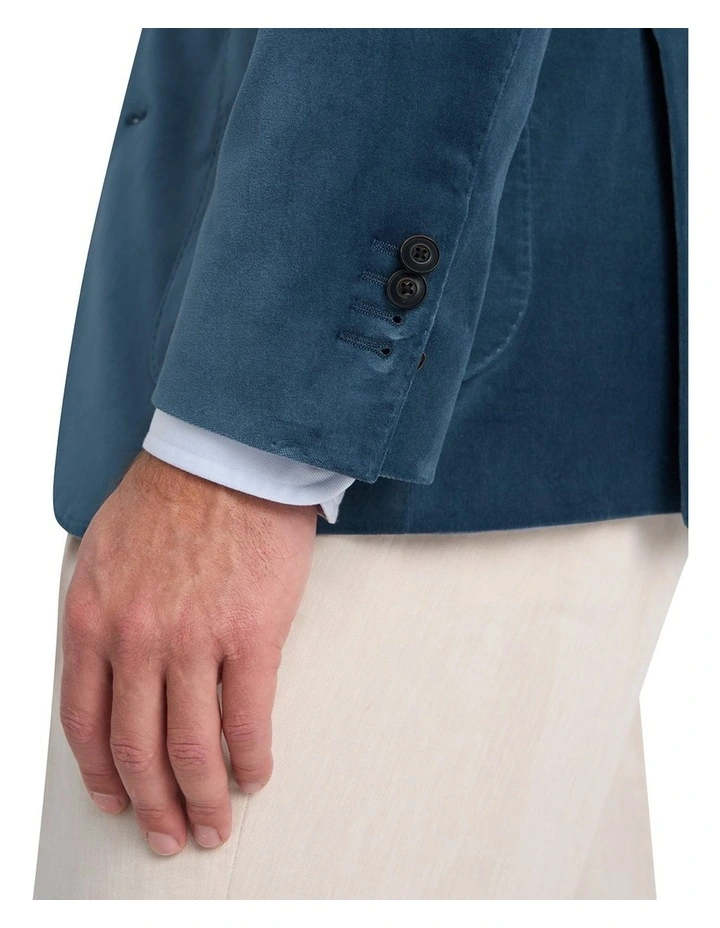 Mercury Velvet Jacket in Denim image 6