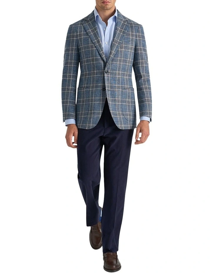 Morelli Jacket in Blue Brown image 2