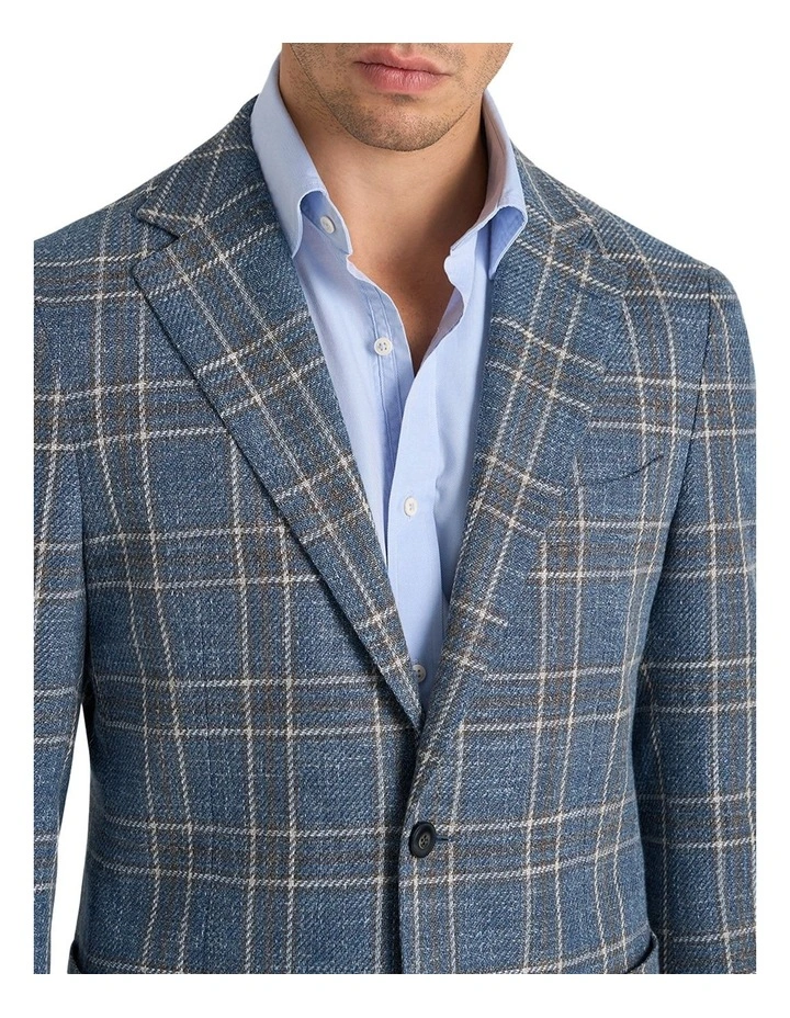 Morelli Jacket in Blue Brown image 5