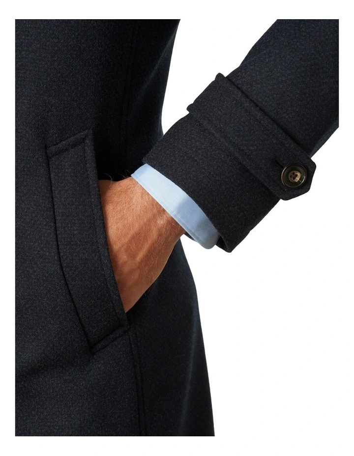 Balfour Coat in Navy image 7