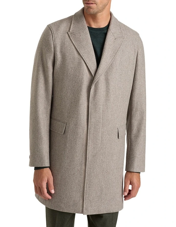 Montagu Coat in Camel image 4