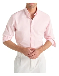 Princeton Oxford Shirt in Pink