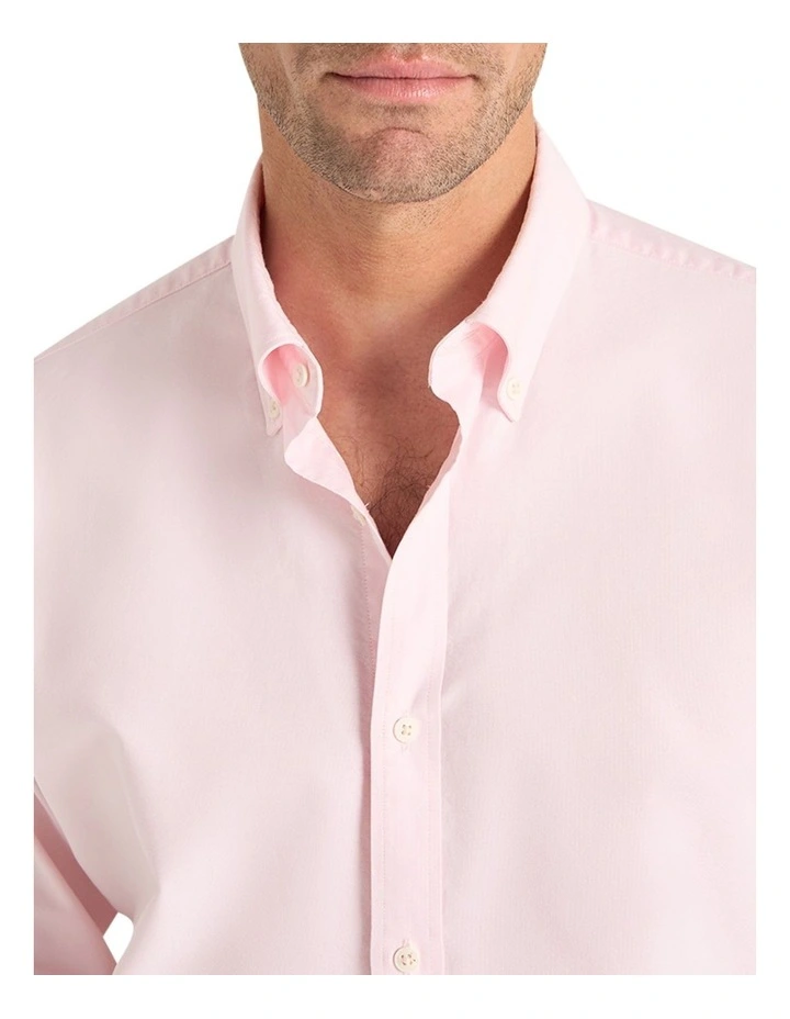 Princeton Oxford Shirt in Pink image 4