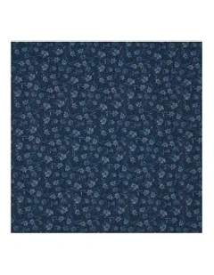 Watling Pocket Square in Navy Blue