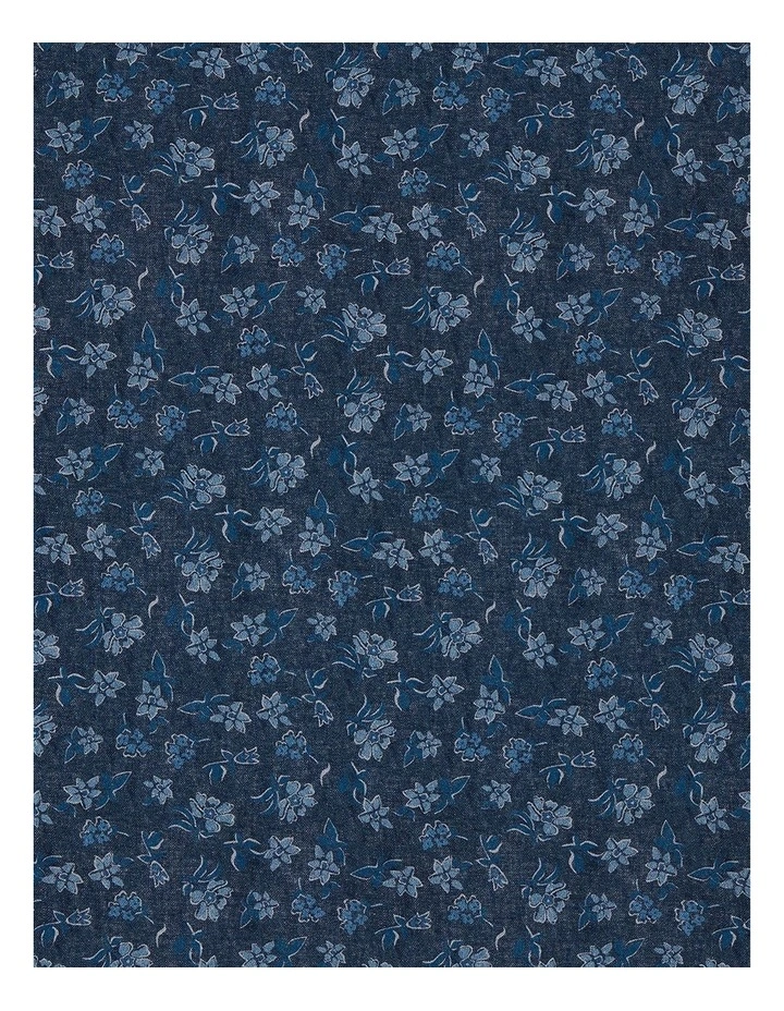 Watling Pocket Square in Navy Blue image 3